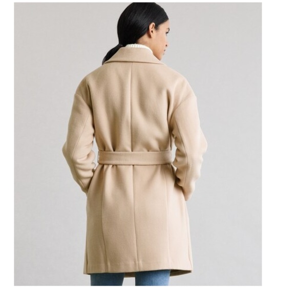 Elizabeth and James Self-Tie TAN Coat NEW W TAGS - Picture 6 of 10